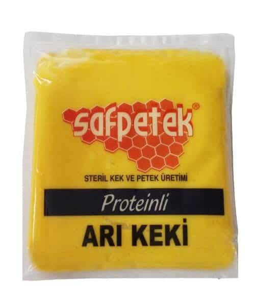 saf petek proteinli arı keki