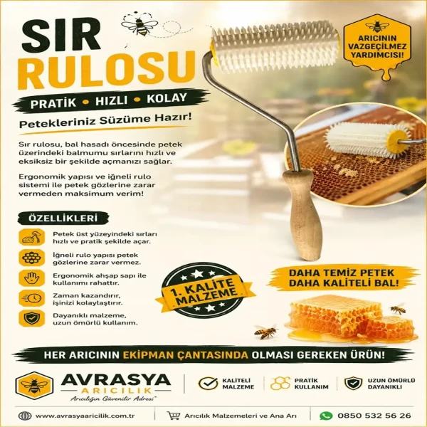 arıcılık sır rulosu 2