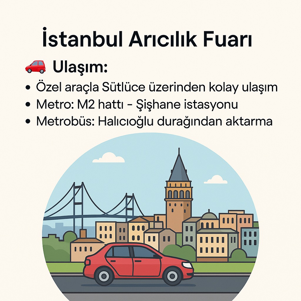 2026 yılı istanbul arıcılık fuarı 2