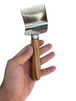 Krom Sır Tarağı (Ahşap Saplı) 1