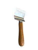 Krom Sır Tarağı (Ahşap Saplı) 4