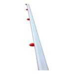 PCV NİPELLİ BORU 1 BOY (1MT) 3