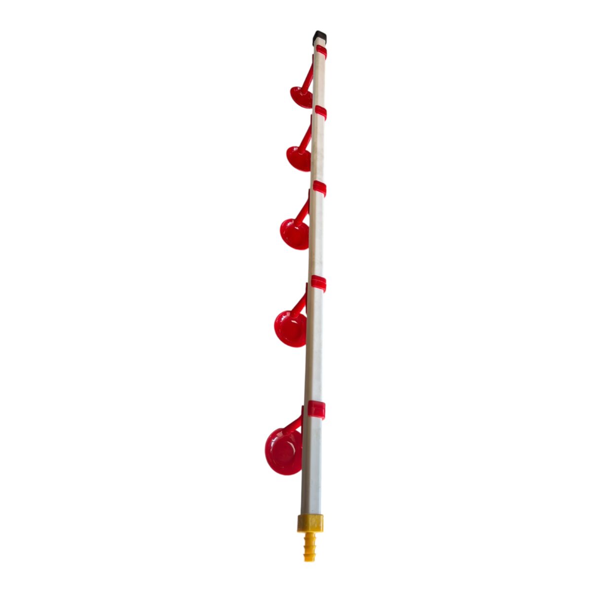 PVC NİPELLİ BORU 1 MT ( 5 NİPEL X 5 DAMLALIK X 1 TAPA X 1 DÜZ GİRİŞ ) ASKI HARİÇ 1