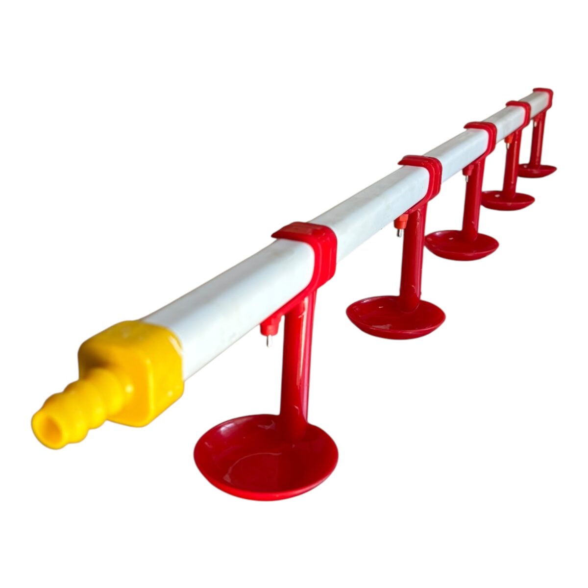 PVC NİPELLİ BORU 1 MT ( 5 NİPEL X 5 DAMLALIK X 1 TAPA X 1 DÜZ GİRİŞ ) ASKI HARİÇ 2