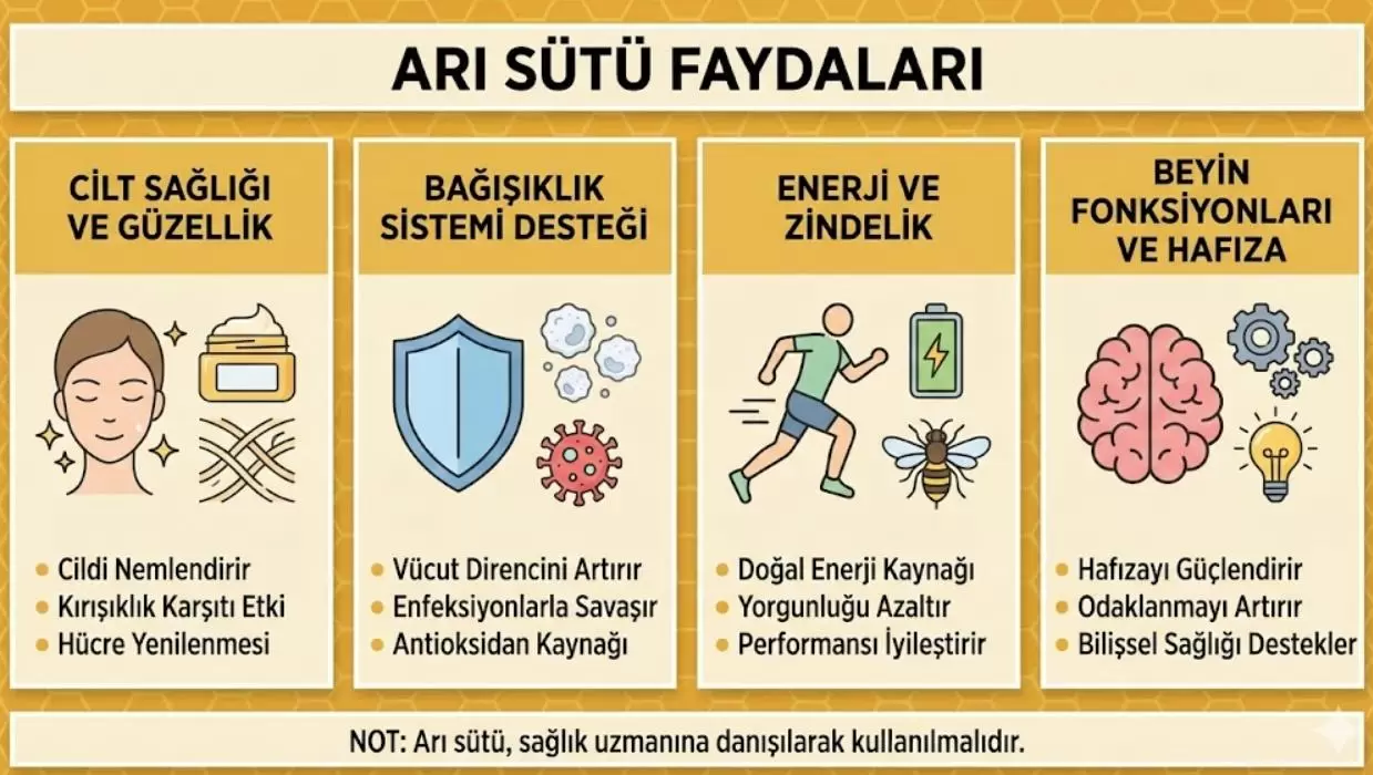 Arı Sütü Faydaları