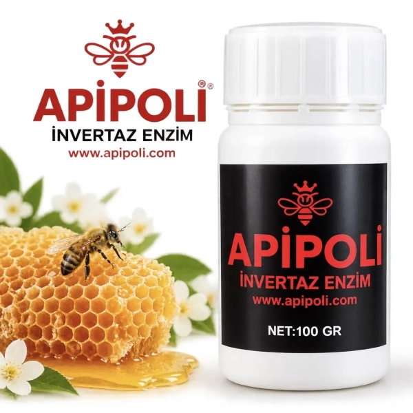 Toz İnvert Enzim(Apipoli) – 100 Gram 1